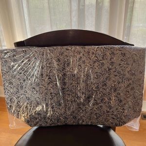 Vera Bradley Grand Tote in perennials gray.  Brand new in plastic.